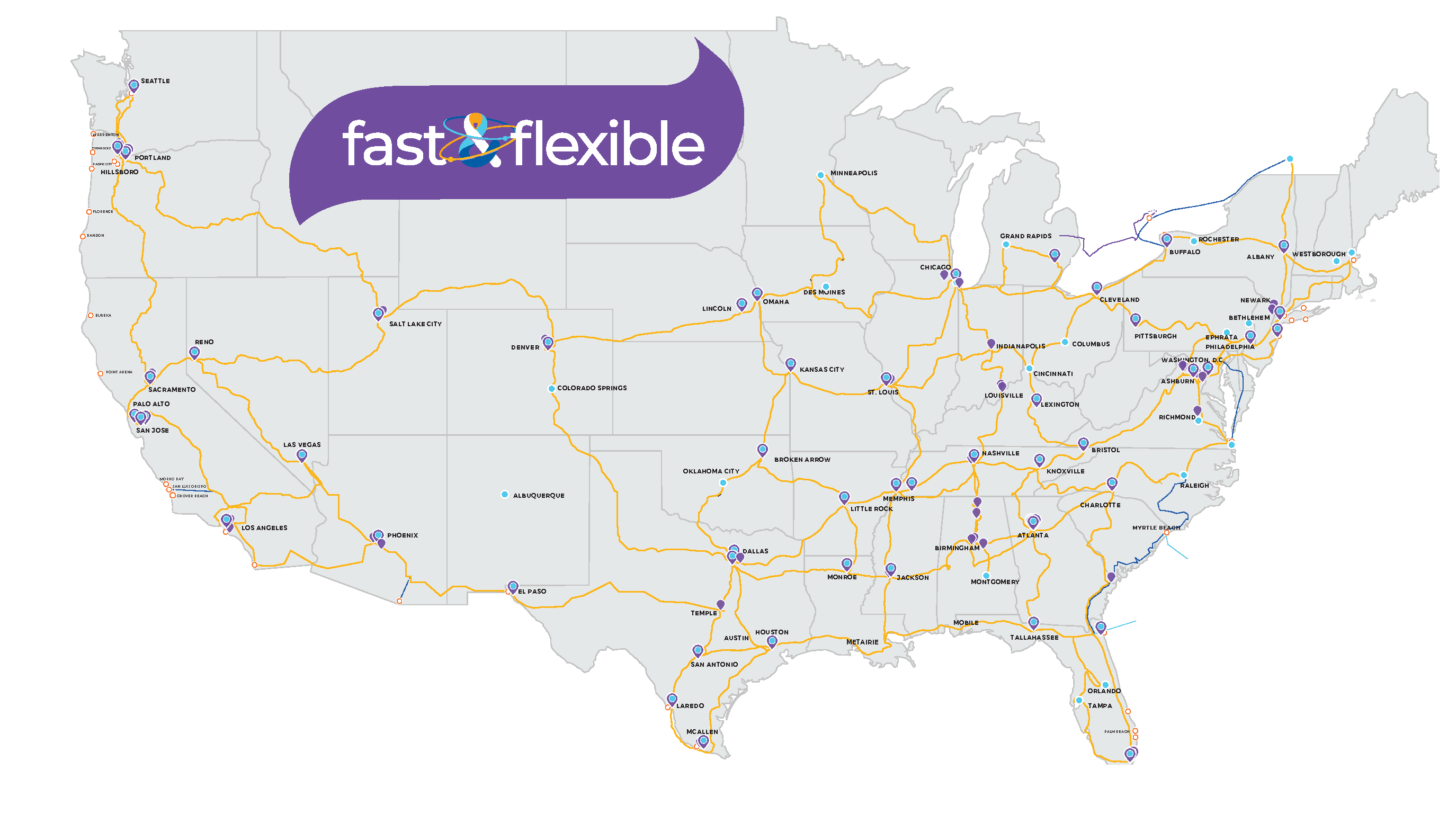 Windstream Wholesale Map