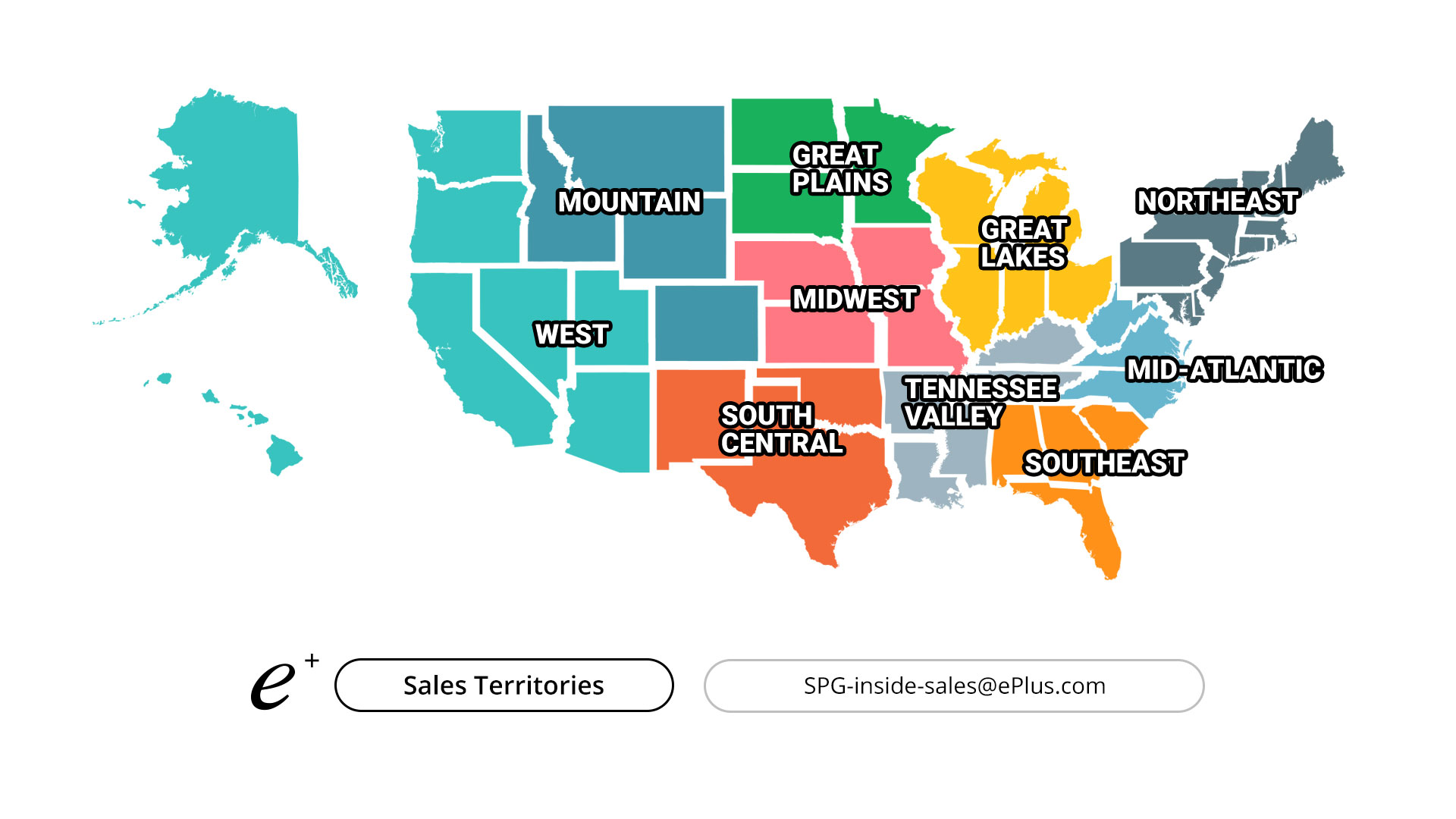 ePlus sales territories