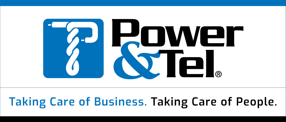 Power & Telephone Supply logo with tagline